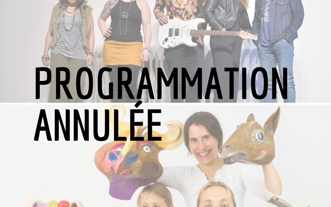 Fête du Canada – Programmation annulée