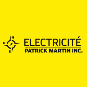 Logo électricité patrick martin