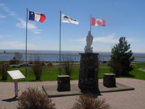 Parc des Acadiens à Carleton-sur-Mer en Gaspésie.