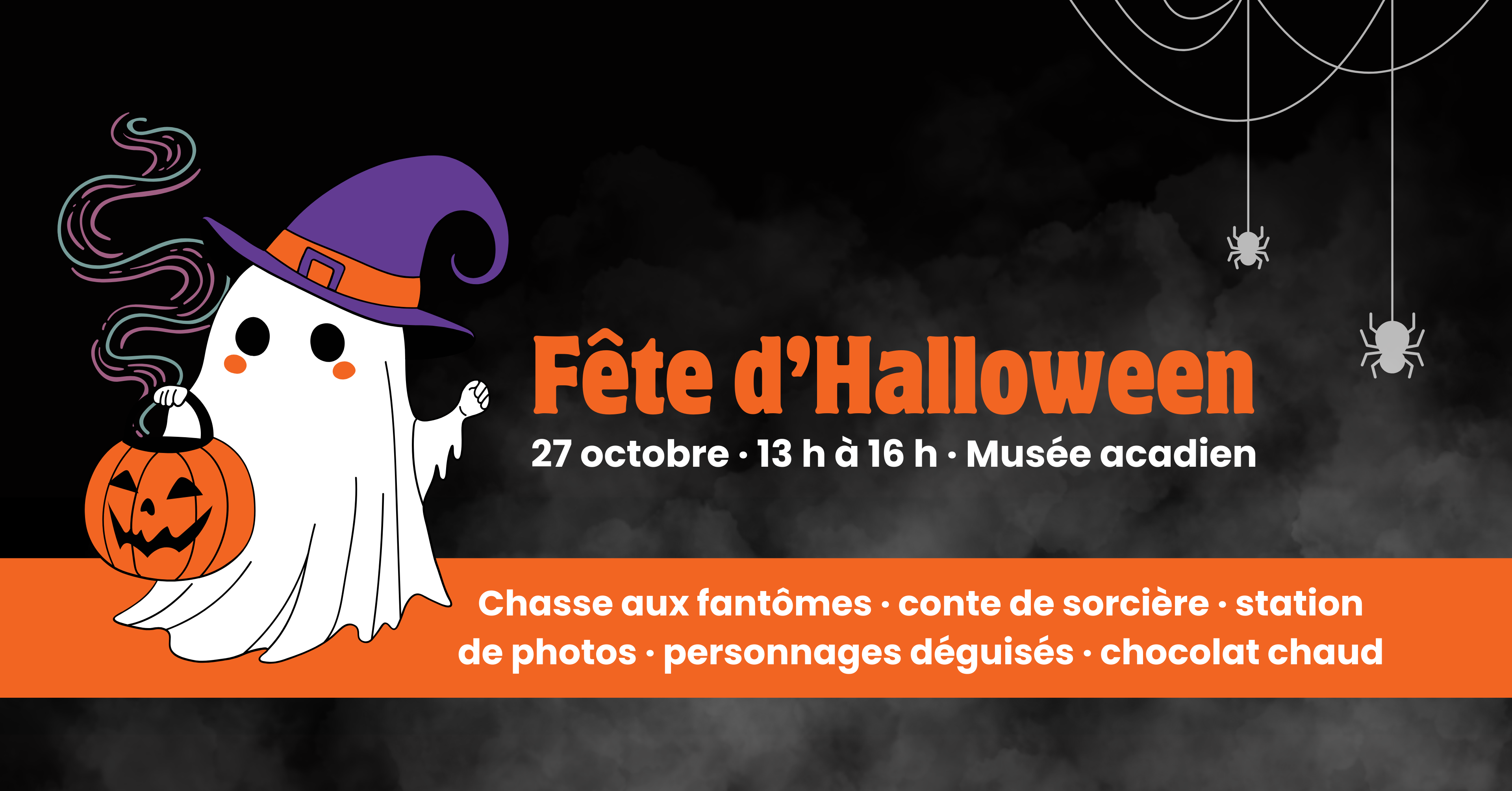 Fête d'Halloween à Bonaventure en Gaspésie