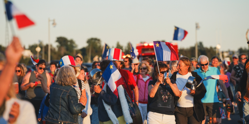 Fêtes acadiennes à Bonaventure