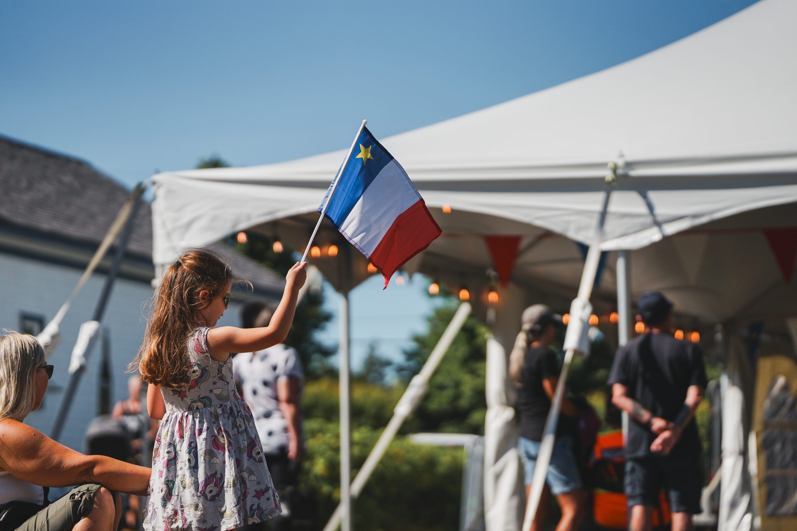 Famille au Musée acadien du Québec
